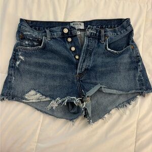 AGOLDE Parker Vintage Cut Off Shorts